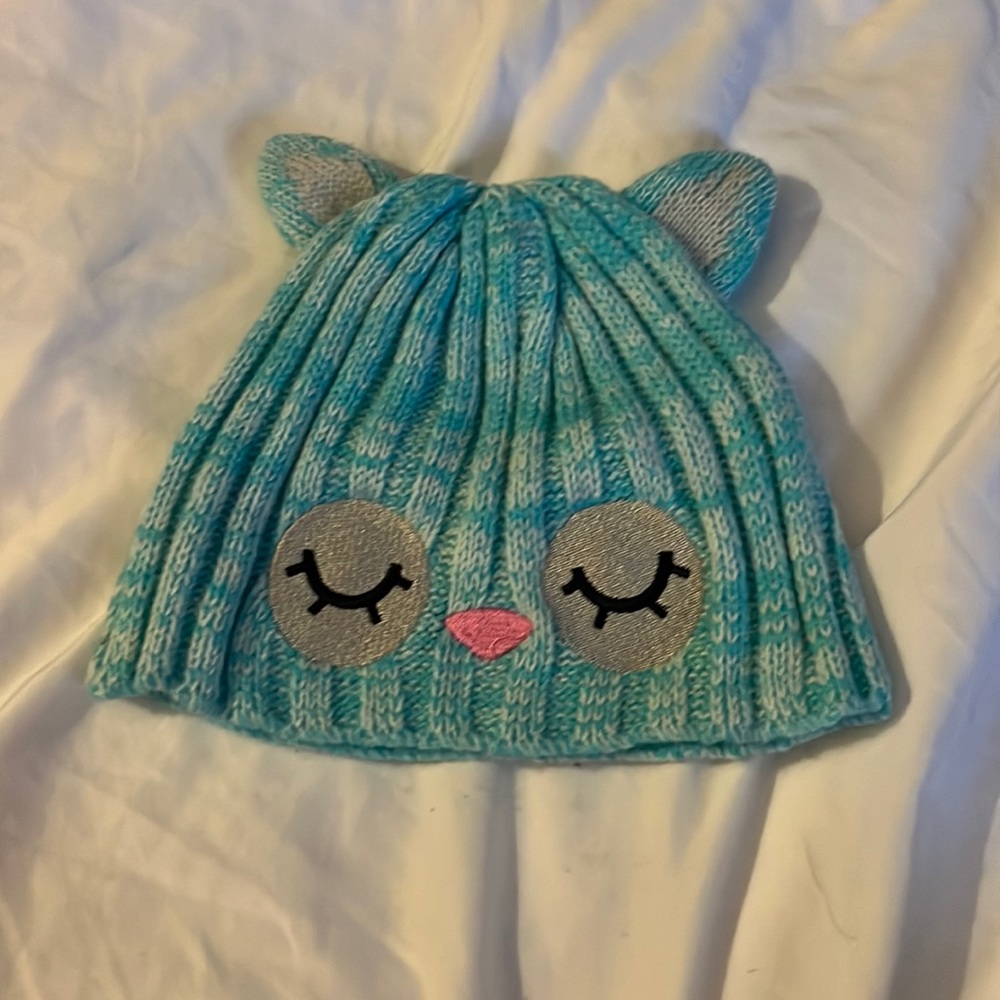 Little girls beanie hat